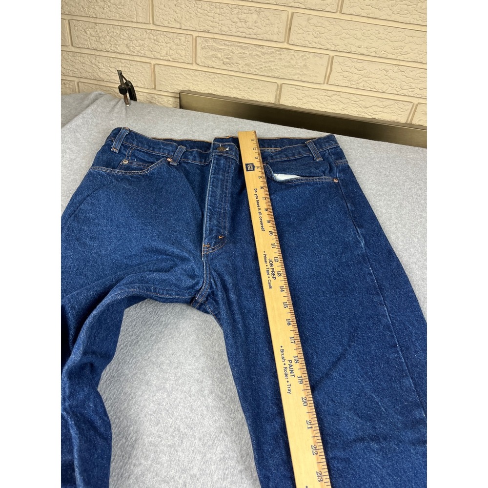 Vintage Levi's 505 Jeans Mens 38x30 Blue Orange Tab USA Straight Leg 20505-0217 - Picture 6 of 9